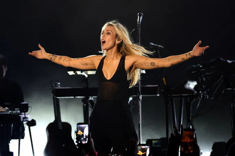 Miley Cyrus Answers Hollywood Bowl Critics From the Stage: “I Am Fully Present”