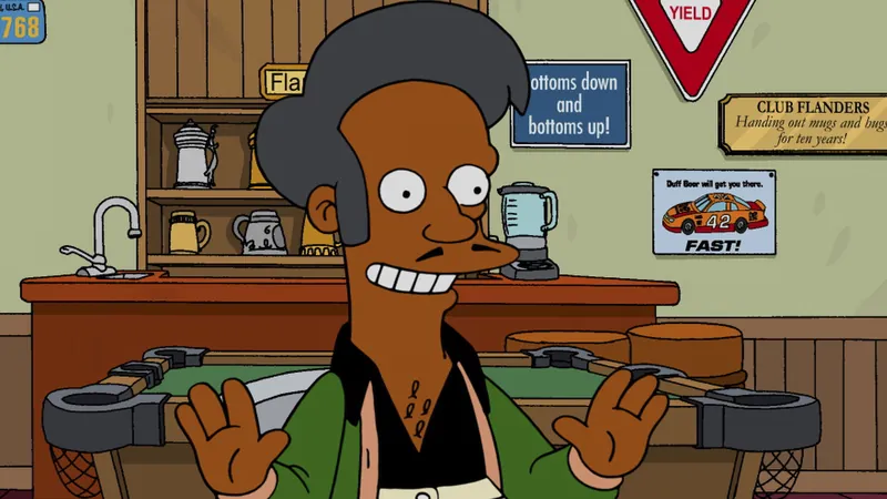 Apu Returns to ‘The Simpsons’ Under a ‘Daft Monk’ Helmet, Voiced by Sunil Malhotra
